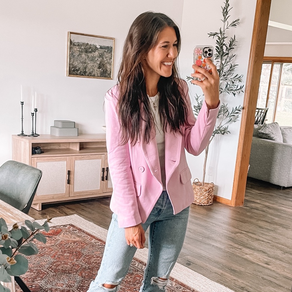 Double breasted blazer